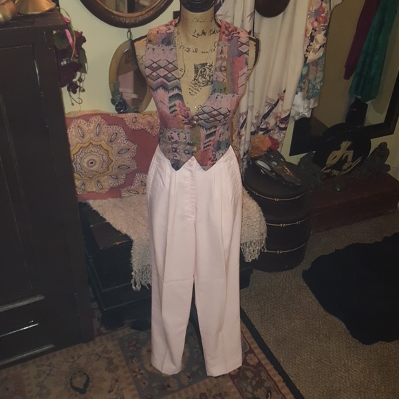 Vintage 70s High Waisted Just Cristina Pants - Picture 2 of 8